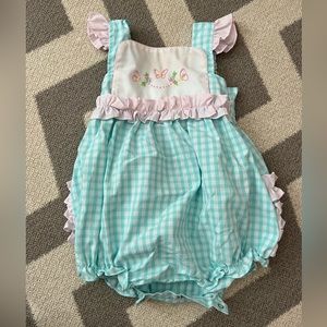 Stitchy fish romper
